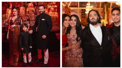 Anant Ambani, Radhika Merchant Sangeet photos: Bill Gates to Anand Mahindra to Shah Rukh Khan and more attend 