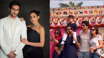 ಅಪ್ಪನ ಕುಟುಂಬದೊಂದಿಗೆ ಅಕ್ಕ ತಮ್ಮನ ಸಖತ್ ಫೋಸ್‌: ಸೈಫ್ ಅಮೃತಾ ನ್ಯೂ ವರ್ಶನ್ ಎಂದ ನೆಟ್ಟಿಜನ್ಸ್