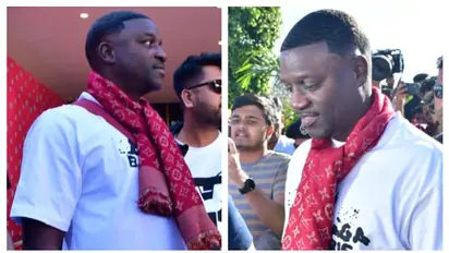 Akon reaches India for Anant Ambani, Radhika Merchant pre-wedding bash [WATCH]