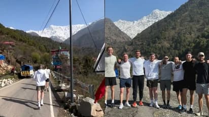 IND vs ENG, 5th Test: Ben Stokes leads England teammates on scenic jog in Dharamsala; WATCH viral video