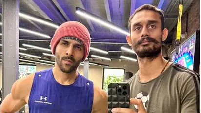 No workout break for Kartik Aaryan! Actor continues gym session post wrap of 'Chandu Champion' 