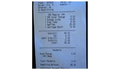 പ്രഭാത ഭക്ഷണത്തിന് 7,000 രൂപ ചെലവായെന്ന് കോടീശ്വരന്‍റെ പരാതി; പൊങ്കാലയിട്ട് സോഷ്യൽ മീഡിയ 