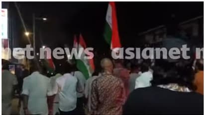 'ലാത്തി പിടിക്കുന്ന കയ്യുവെട്ടും, തൊപ്പി വെയ്ക്കുന്ന തലയും വെട്ടും'; കൊലവിളി മുദ്രാവാക്യവുമായി ഡിസിസി മാർച്ച്