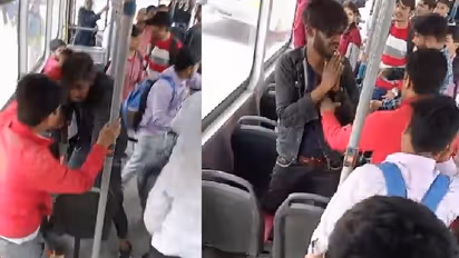 വന്നവനും നിന്നവനും പോയവനും അടിച്ചു; ദില്ലിയിലെ ബസിൽ യുവാക്കളെ തല്ലിച്ചതച്ച് യാത്രക്കാർ