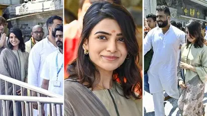 Watch: Samantha Ruth Prabhu visits Padmavathi temple; actress clicks photos with fans