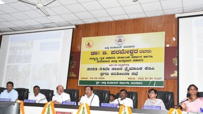 ಬರ ನಿರ್ವಹಣೆಯಲ್ಲಿ ಕರ್ತವ್ಯ ಲೋಪವಾದರೆ ಕ್ರಮ : ಸಚಿವ ಡಾ. ಜಿ. ಪರಮೇಶ್ವರ