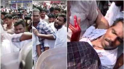 തലസ്ഥാനം പോര്ക്കളമായി; കെഎസ്യു പ്രവര്ത്തകര്ക്ക് നേരെ ലാത്തി വീശി, ജലപീരങ്കി പ്രയോഗവും