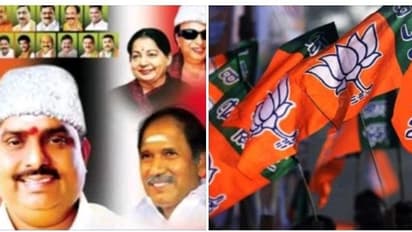 எம்ஜிஆர், ஜெயலலிதா போட்டோ போட்டு போஸ்டர்.. கிண்டல் செய்த அதிமுக.!!  பாஜக நிர்வாகிகள் அதிரடி நீக்கம்