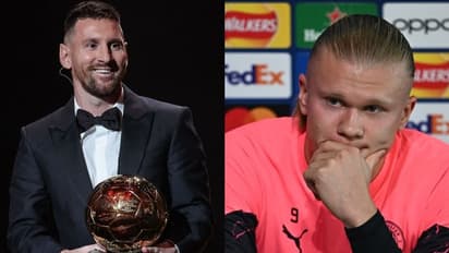 മെസി വിരമിച്ചാലെ ഇനി എനിക്കൊക്കെ എന്തെങ്കിലും സാധ്യതയുള്ളു, തുറന്നു പറഞ്ഞ് ഏര്‍ലിങ് ഹാളണ്ട്