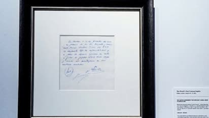 Lionel Messi's historic napkin contract with Barcelona up for auction