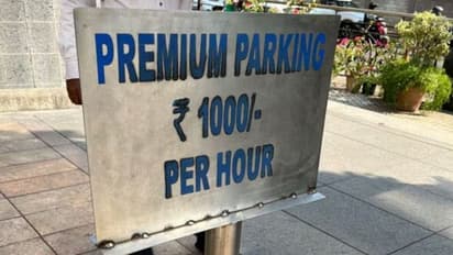 ഒരുമണിക്കൂർ പാർക്കിങ്ങിന് 1000 രൂപ!, അമ്പോ... കാറിന് കുളിയും ഡയമണ്ട് ഫേഷ്യലുണ്ടോയെന്ന് ചോദ്യം