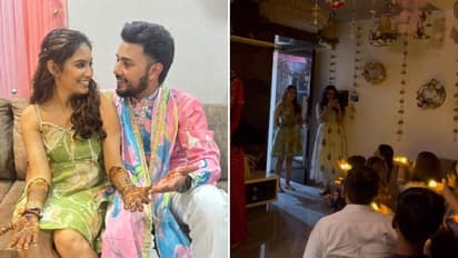 क्या शादी से पहले देखा है दुल्हन का ऐसा वेलकम? सरप्राइज हुई लड़की-देखें वीडियो