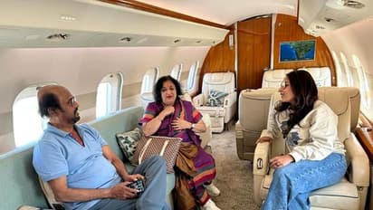 ஜாம்நகரில் ஒரு ஜாலி வீக்எண்ட்! அலப்பறை கிளப்பிய சூப்பர்ஸ்டார் ரஜினிகாந்த்!