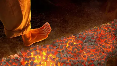 SHOCKING! Elderly man forced to dance on burning coal in Thane over suspicion of practising black magic