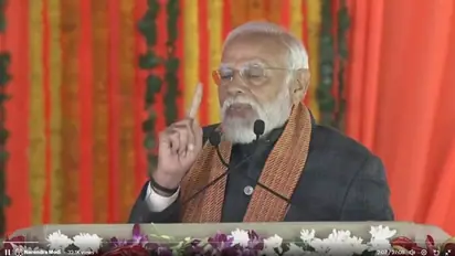 PM Modi in Srinagar, says 'New Jammu & Kashmir poised for bright tomorrow despite challenges' (WATCH)