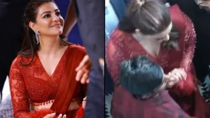 സെല്ഫി എടുക്കാന് വന്ന യുവാവിന്റെ മോശം പെരുമാറ്റം, ഉടന് പ്രതികരിച്ച് കാജല് - വീഡിയോ