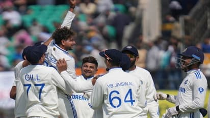India vs England 5th Test: குல்தீப் யாதவ், ரவிச்சந்திரன் அஸ்வின் சுழலில் 218 ரன்களில் சுருண்ட இங்கிலாந்து!