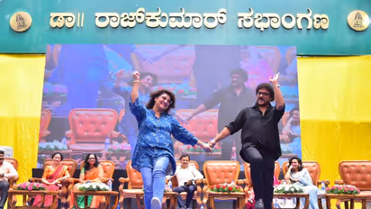 ಬಿಬಿಎಂಪಿಯಲ್ಲಿ ಕೈ-ಕೈ ಹಿಡಿದುಕೊಂಡು ಕುಣಿದಾಡಿದ ಮಾಲಾಶ್ರೀ-ರವಿಚಂದ್ರನ್ ಜೋಡಿ!