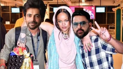 Sunil Grover shares morphed picture with Rihanna and Kapil Sharma, has netizens Laughing Out Loud!