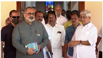 'രാഷ്ട്രീയം ചർച്ചയായില്ല, സൗഹൃദസന്ദർശനം മാത്രം'; സുകുമാരൻ നായരുമായി കൂടിക്കാഴ്ച നടത്തി രാജീവ് ചന്ദ്രശേഖർ