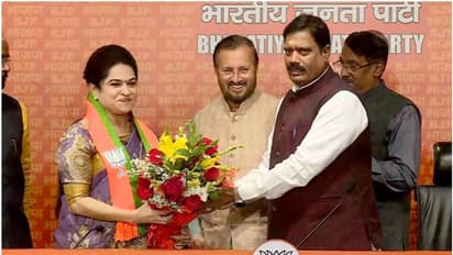 ಕೇರಳ ಮಾಜಿ ಸಿಎಂ, ಕಾಂಗ್ರೆಸ್ಸಿಗ ಕರುಣಾಕರನ್ ಪುತ್ರಿ ಪದ್ಮಜಾ ಬಿಜೆಪಿಗೆ