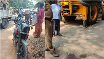 ബൈക്കില്‍ സഞ്ചരിക്കവെ ജെസിബിയുടെ ബക്കറ്റ് തട്ടി യുവാവിന് ദാരുണാന്ത്യം