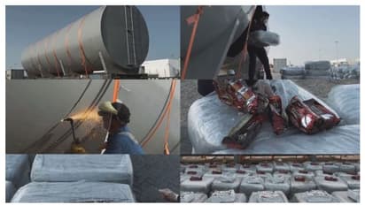 ഉദ്യോഗസ്ഥര്ക്ക് സംശയം, വാട്ടര് ടാങ്കില് വിശദ പരിശോധന; ഒളിപ്പിച്ച് കടത്തിയത് നിരോധിത വസ്തു, അതും 7,150 ടൺ