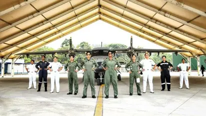 International Women’s Day: Indian Navy carries out maiden all-women maritime surveillance mission (PHOTOS)