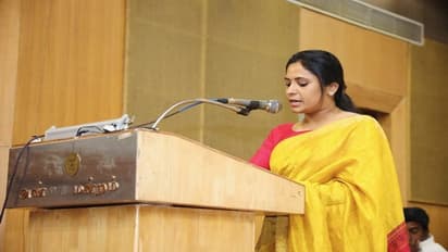 சிவகங்கை தொகுதியில் திமுக சார்பாக போட்டியிட விருப்ப மனு: யார் இந்த பூரண சங்கீதா?