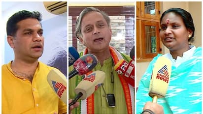 കോൺഗ്രസിന്റെ ഡ്രീം ടീം ആണ് മത്സരിക്കാൻ ഇറങ്ങുന്നതെന്ന് ഹൈബി; 15 വർഷത്തെ വികസനമാണ് ശക്തിയെന്ന് തരൂർ