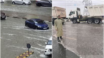 യുഎഇയിൽ പ്രതികൂല കാലാവസ്ഥ; 13 വിമാനങ്ങള് വഴിതിരിച്ചുവിട്ടു, എയര്പോര്ട്ടിന്റെ പ്രവര്ത്തനത്തെയും ബാധിച്ചു