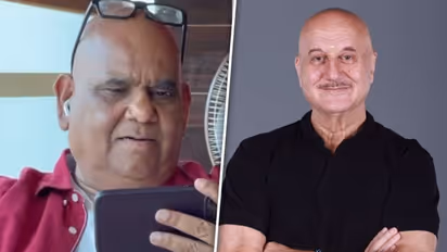 Anupam Kher shares endearing video on Satish Kaushik's 1st death anniversary [WATCH]