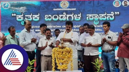 ಮೀನು ಹಾಗೂ ಮೀನುಗಾರರ ಅಭಿವೃದ್ಧಿಗಾಗಿ  ಕೃತಕ ಬಂಡೆ ಸಾಲುಗಳ ಅಳವಡಿಕೆಗೆ ಚಾಲನೆ 