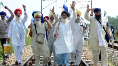 Farmers stage rail protest in Punjab following 'Dilli Chalo' attempts crushed
