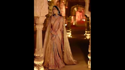 ಅಪ್ಪಟ ಚಿನ್ನದ ದಾರ ಪೋಣಿಸಿದ ದುಪ್ಪಟ್ಟಾದಲ್ಲಿ ದೇವತೆಯಂತೆ ಕಂಗೊಳಿಸಿದ ಅಂಬಾನಿ ಕಿರಿ ಸೊಸೆ!