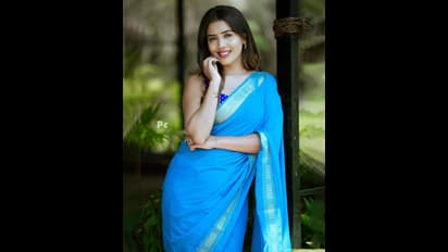 ನೀಲಿ ಬಣ್ಣದ ಸೀರೆಯಲ್ಲಿ ಮಿಂಚಿದ ಸಾರಾ ಅಣ್ಣಯ್ಯ, ಅಂದ ನೋಡೋಕೆ ಎರಡು ಕಣ್ಣು ಸಾಲ್ತಿಲ್ಲ ಎಂದ ಫ್ಯಾನ್ಸ್‌!