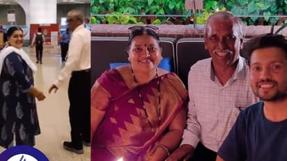 ತಂದೆತಾಯಿಗೆ ಮೊದಲ ಅಂತಾರಾಷ್ಟ್ರೀಯ ಪ್ರವಾಸದ ಸರ್ಪ್ರೈಸ್ ನೀಡಿದ ಮಗ; ಪೋಷಕರ ಪ್ರತಿಕ್ರಿಯೆ ನೋಡಿ!