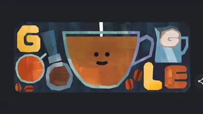 Google celebrates flat white coffee with an animated doodle