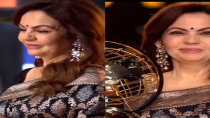 71st Miss World Finale: Nita Ambani receives 'Miss Humanitarian' award