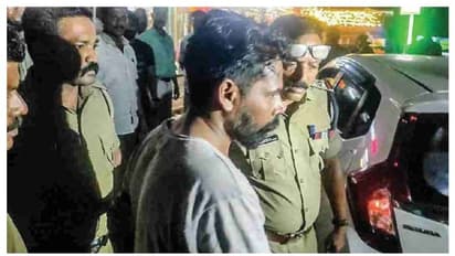 ബൈക്കുകളിലിടിച്ച് നിർത്താതെ കുതിച്ചുപാഞ്ഞു, വിടാതെ പിടികൂടി, അടിച്ചു ഫിറ്റായി നാട്ടുകാർക്ക് നേരെ തെറിയഭിഷേകം!