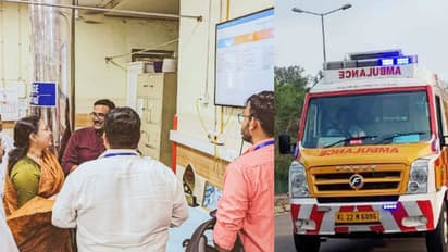 ആംബുലൻസിൽ കയറിയാലുടൻ രോഗികളുടെ വിവരങ്ങള്‍ അത്യാഹിത വിഭാഗത്തിൽ  സ്ക്രീനിൽ തെളിയും; പുതിയ സംവിധാനം 