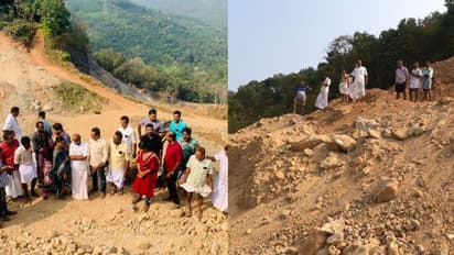 മഴ പെയ്യരുതേ എന്ന പ്രാര്‍ത്ഥനയിൽ നാട്ടുകാർ; തലക്ക് മുകളിലുള്ളത് 'ഉരുൾപൊട്ടൽ' ഭീഷണി ഉയര്‍ത്തുന്ന മണ്‍തിട്ടകൾ