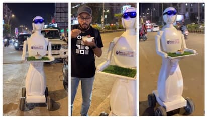 'റോബോ ഒരു ഗ്ലാസ് ഐസ് ഗോല...'; റോബോട്ടിക്ക് കഫേയില്‍ വെയ്റ്റര്‍ ജോലിക്ക് റോബാര്‍ട്ട്, പേര് ഐഷ! 