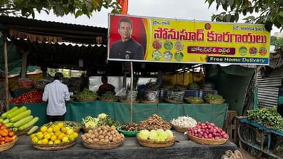 ఖమ్మంలో సోనూసూద్ కూరగాయల దుకాణం, రియల్ హీరో ఏమన్నాడంటే..?