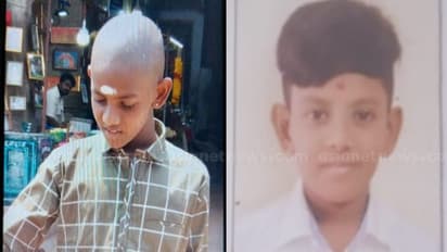 തിരുവനന്തപുരത്ത് വീട്ടുമുറ്റത്ത് കളിച്ചുകൊണ്ടിരുന്ന ആൺകുട്ടിയെ കാണാതായി; തല മൊട്ട, നീല ഷര്‍ട്ട്; അന്വേഷണം