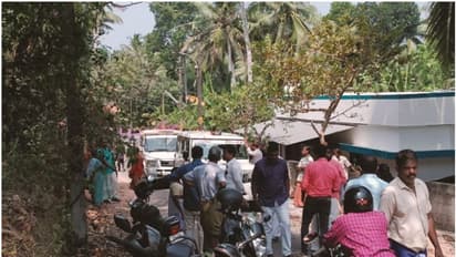 മഴയിൽ തകർന്ന അംഗൻവാടിയുടെ മതിൽ പുനർനിർമിക്കുന്നതിനെച്ചൊല്ലി സംഘർഷം; പ്രതിഷേധത്തിനൊടുവിൽ പിന്മാറി