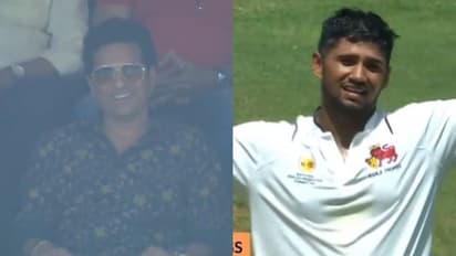രഞ്ജി ഫൈനൽ കാണാൻ വന്ന സച്ചിനും രോഹിത്തിനും മുന്നിൽ സച്ചിന്‍റെ റെക്കോർഡ് തകർത്ത് സർഫറാസിന്‍റെ അനുജൻ മുഷീർ ഖാൻ