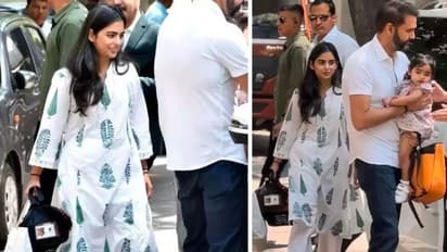 సింపుల్ కాటన్ కుర్తాలో ఈషా అంబానీ.. ధరెంతో తెలుసా?