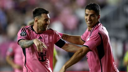 ഗോളും അസിസ്റ്റുമായി മെസിയും സുവാരസും! കോണ്‍കകാഫ് ചാംപ്യന്‍സ് കപ്പില്‍ ഇന്റര്‍ മയാമി ക്വാര്‍ട്ടറില്‍