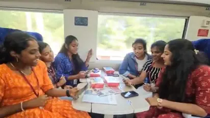 Southern Railways shares video of women singing on Vande Bharat Train, Internet calls it 'Public nuisance'  
